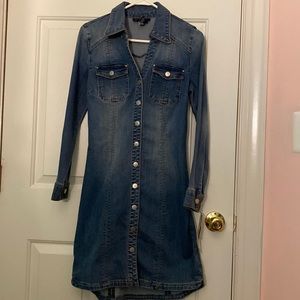 long sleeve denim dress (New with tags)